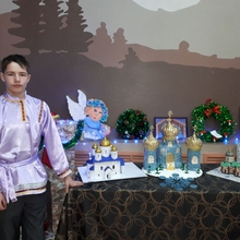 "Храм" - работа Никиты на конкурсе "Свет Рождественской звезды"